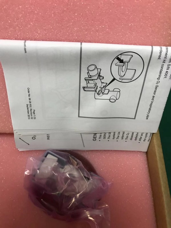 Maquet Permanent O2 Sensor 6670680 for Servo I/S Ventilator Use