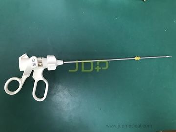 OLYMPUS T3775 LAPAROSCOPIC SCISSORS 5X34MM, BLADE CURVE, GUN, HF CONNECTION FOR SONOSURG