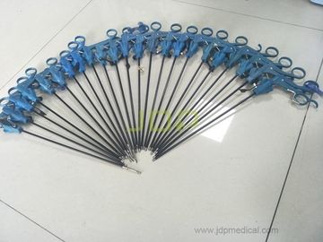 KANGJI Laparoscopic Curved Scissor Forceps Graspers Laparoscopy Instruments set-4Pc 5mm